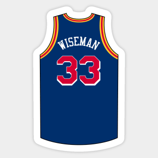 James Wiseman Golden State Jersey Qiangy Sticker